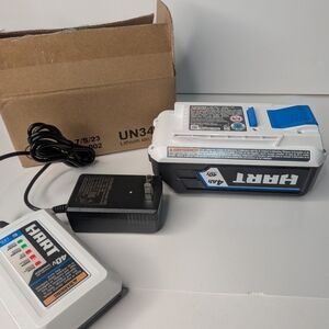 HART 40V 4.0Ah Lithium-lon Battery & Charger Kit